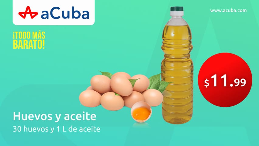 Combos de comida para Cuba, aseo, medicinas y más