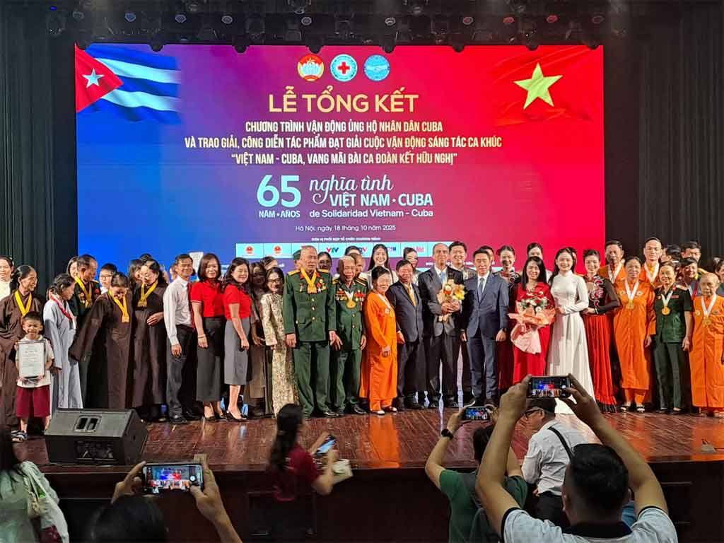 Campaña vietnamita de apoyo a Cuba cierra con más de 23 millones de dólares