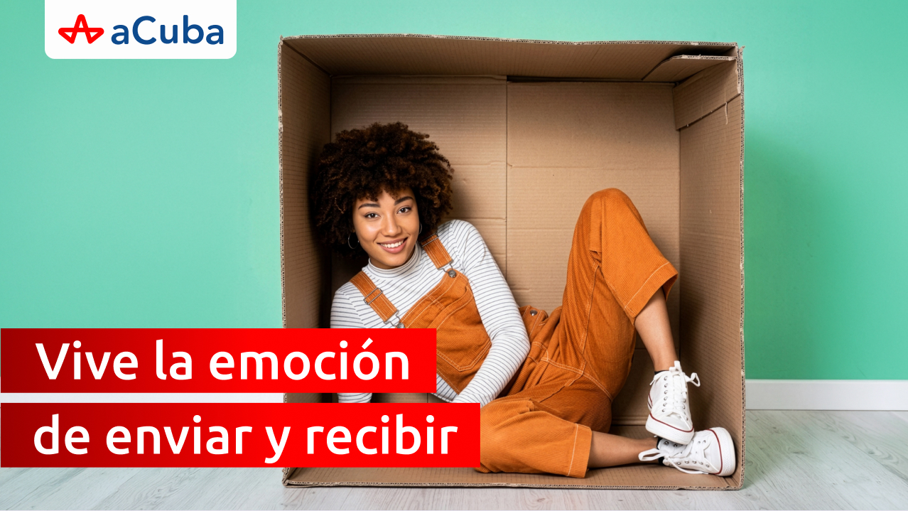 Vive la emoción de enviar y recibir con aCuba